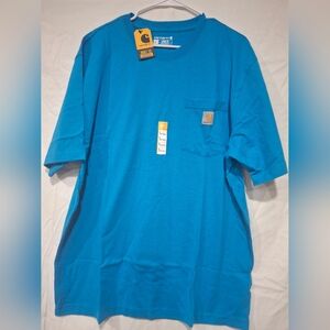 Carhartt Men's Vibrant Blue Pocket Tee